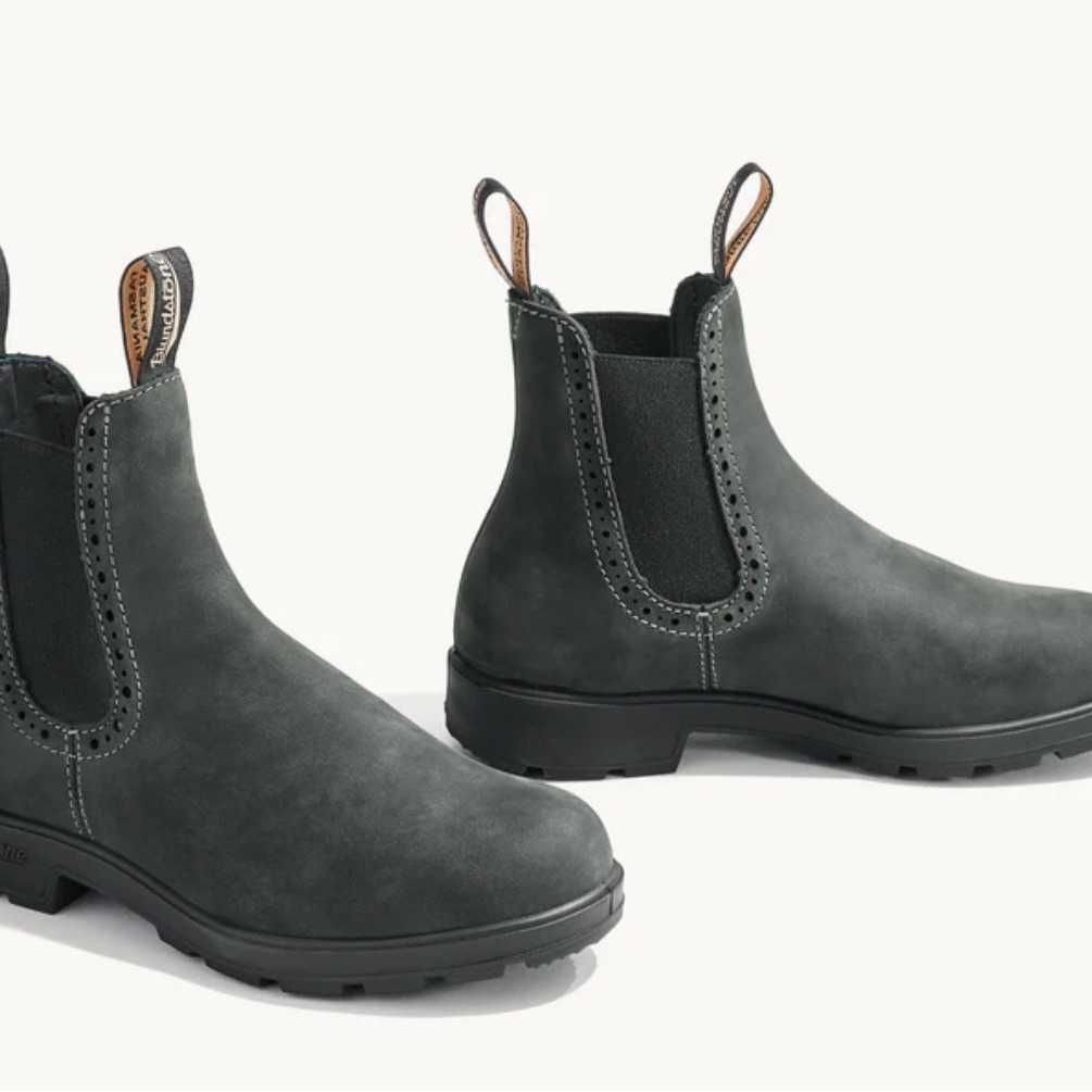 Blundstone Women's High Top Rustic Black Classic Boots